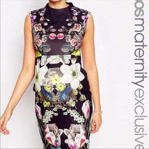 ASOS Floral Maternity dress